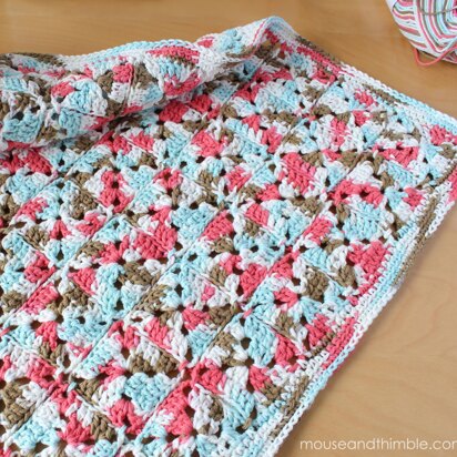 Lotus Patch Blanket 2241