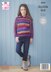 Sweater & Hoodie in King Cole Bramble DK - 5645 - Downloadable PDF