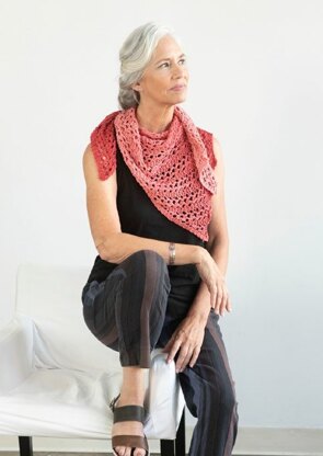 Liri Shawl in Berroco Estiva - 405-2 - Downloadable PDF