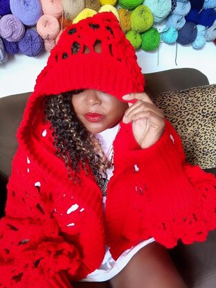 The Scarlett Hooded Cardigan