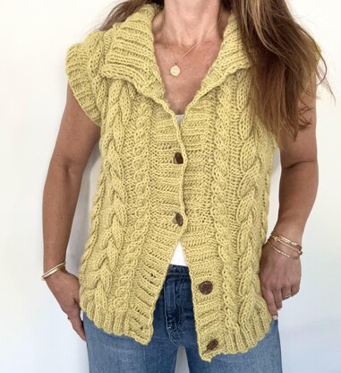The Tilly Sleeveless Cardigan
