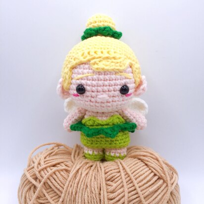 Tinkerbell Amigurumi Crochet Pattern