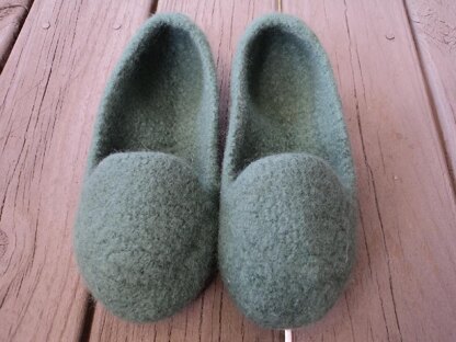 Slip On Felted Knit Slippers for Women