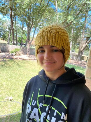 Diagonal Weave Slouch