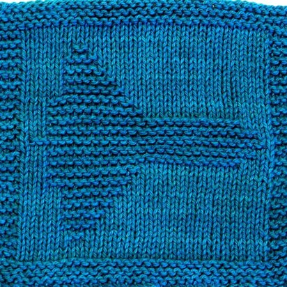 SPACE SHUTTLE Cloth - knitting pattern