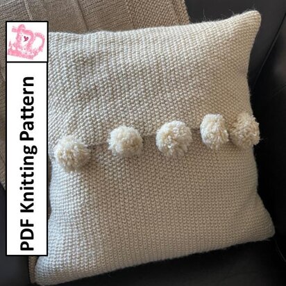 Pompom pillow