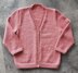 Adele - ladies 8ply classic cardigan