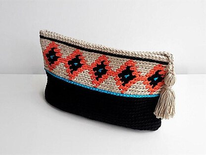 Tapestry Crochet Pochette