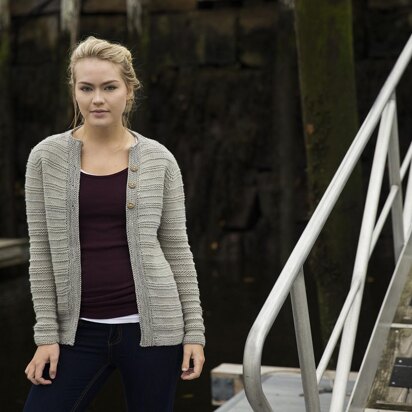 Dockside Cardigan - knitting pattern