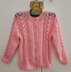 Petunia - Child’s 8ply lace panel cardigan