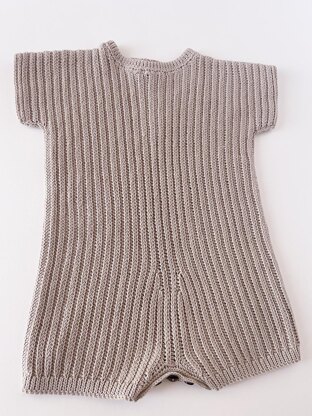 Ribbed Playsuit