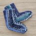Children’s socks in garter stitch only