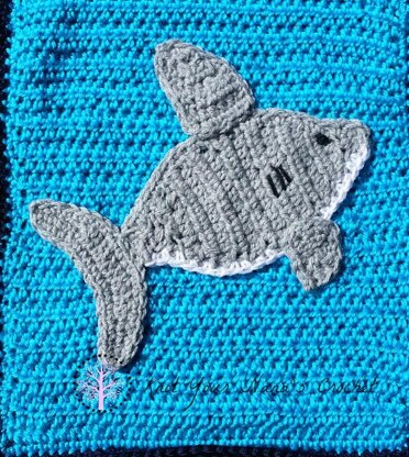 Great White Shark Applique