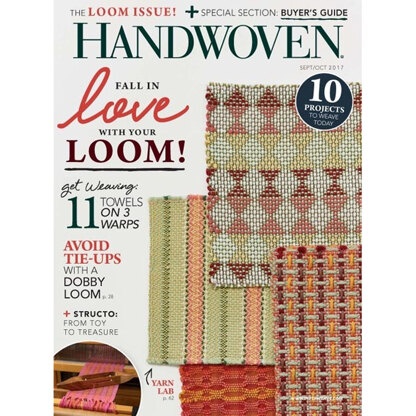 Handwoven Magazine September/October 2023