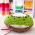 Crochet Kiwi Cushion