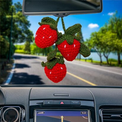Strawberry Fruit Car Hanging