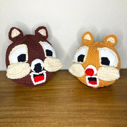 Chipmunk Baby Hat (Chip & Dale)