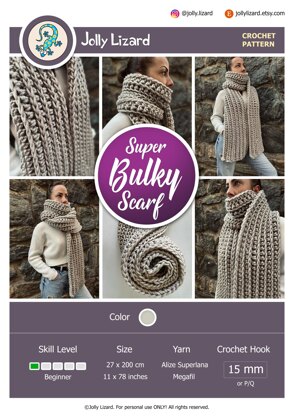 Super Bulky Scarf