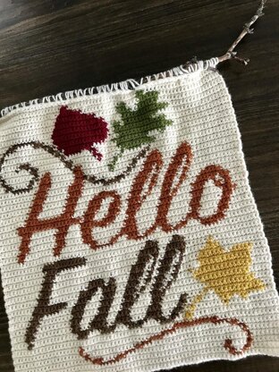 Hello Fall Wall Hanging