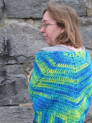 Webster Lake Shawl