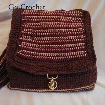 Backpack Purse (Tunisian)