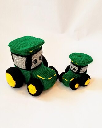 Cute Crochet Tractor