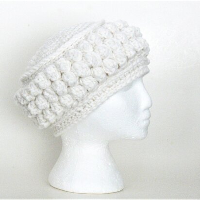 Puffy Pill Box Hat