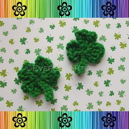 Shamrock and Clover Applique