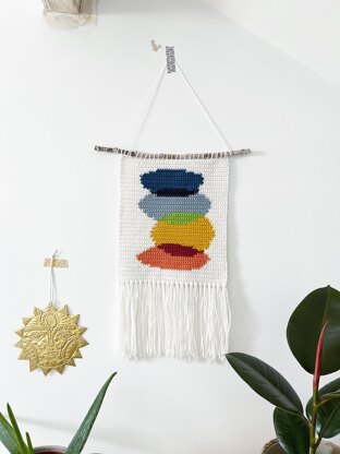 Stacked Stones Wall Hanging