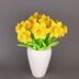 Crochet pattern daffodils bouquet of flowers or single flower