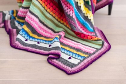 Rainbow Sampler Blanket