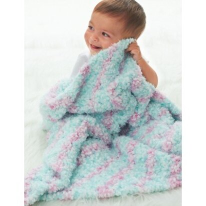 Corner to Corner Blanket in Bernat Happy