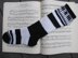 Fibonacci Piano Socks