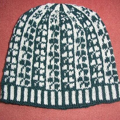 Shamrock beanie - knitting pattern