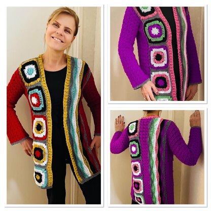 FESTIVE FUSION CARDIGAN