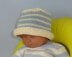 Baby and Child Simple Stripe Bucket Hat