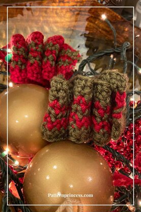 Ribbon Candy Christmas Ornament