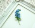 Forget me not brooch