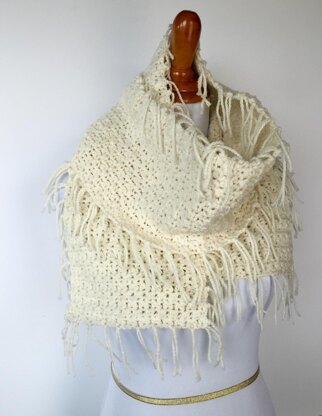 Boho Fringed Scarf