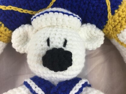 Nautical TeddyBear Wreath