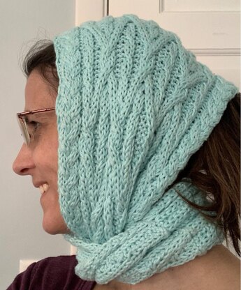 Entangled Braids Cowl