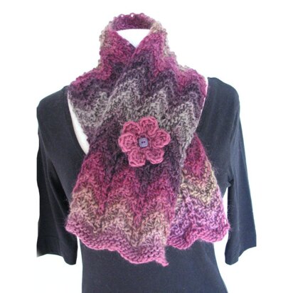 Chunky ZigZag Scarf