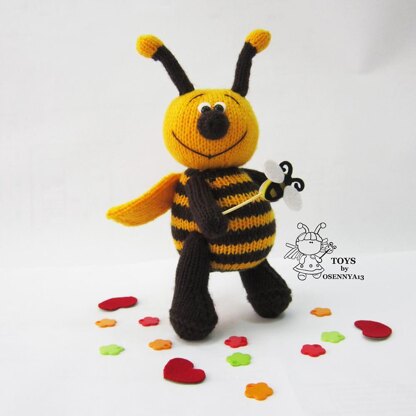 Сheerful bee