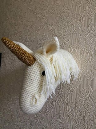 Unicorn Faux Taxidermy