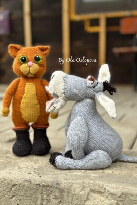 Puss in Boots knitting pattern