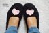 Extra Thick Heart Slippers