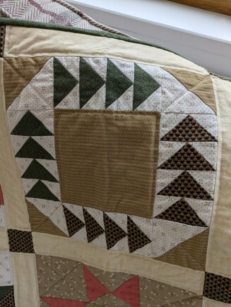 Nine Block Sampler Quilt #3