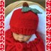 Baby cacoon and Apple Hat