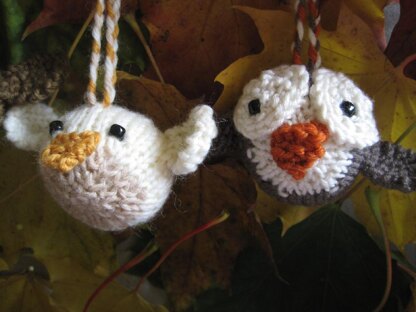 Seasonal Birdie Baubles