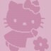 Hello Kitty Knit Baby throw, small childs afghan